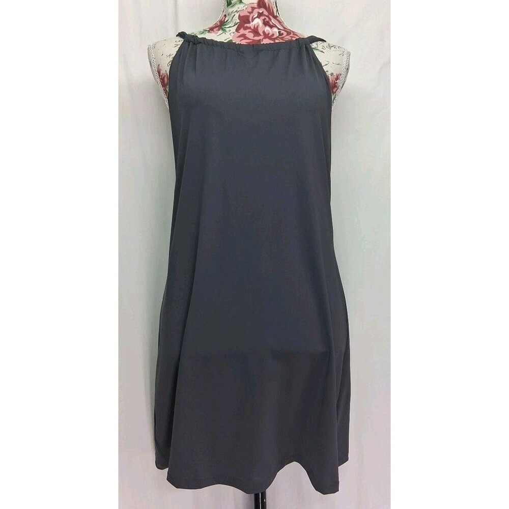 Athleta Women S Gray Tennis Dress Pickleball Athleisure Golf Resortwear Yacht